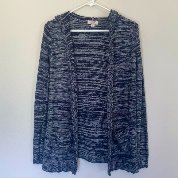 Arizona Jean Co - Size M Hooded Cardigan - Picture 1 of 3
